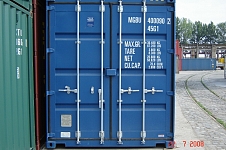 Containere pe stoc